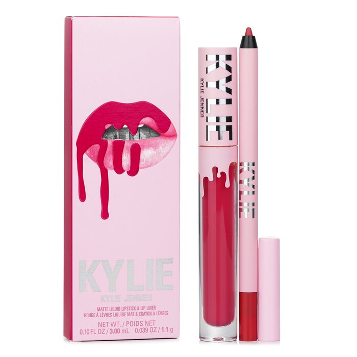 Matte Liquid Lipstick + Lip Liner 2pcs