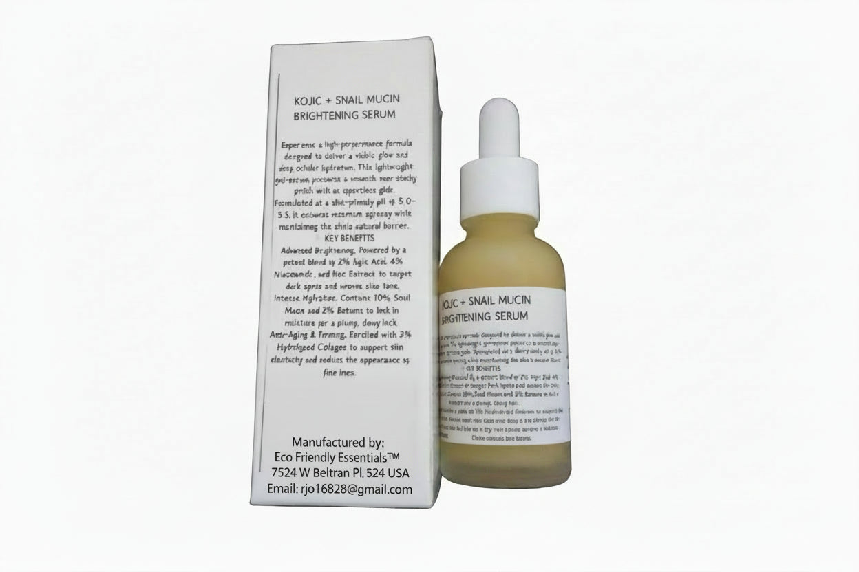 Face Serum Kojic Acid Snail Mucin