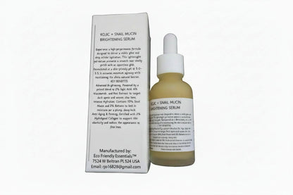 Face Serum Kojic Acid Snail Mucin