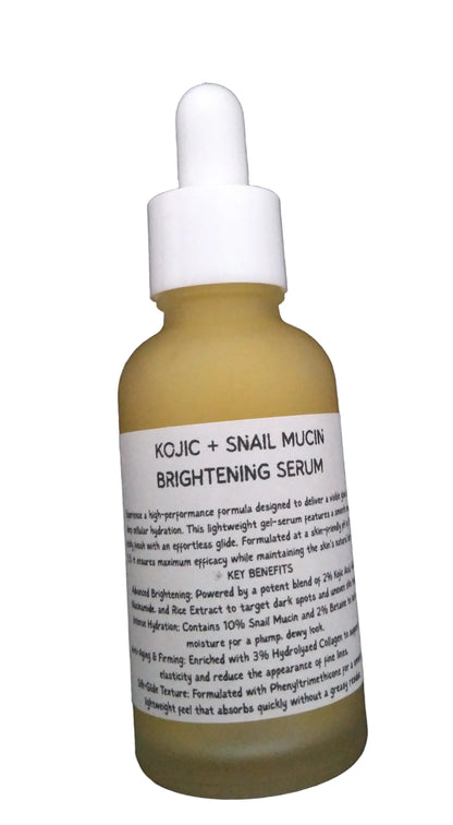 Face Serum Kojic Acid Snail Mucin