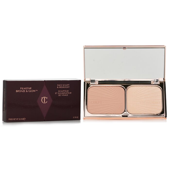 Bronzer and Highlighter Palette | Filmstar Bronze & Glow