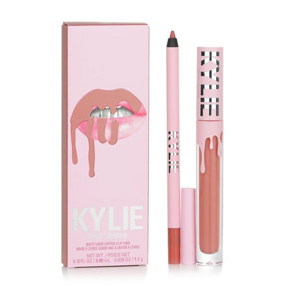 Matte Liquid Lipstick + Lip Liner 2pcs