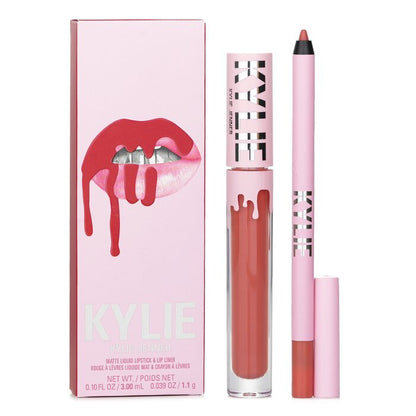 Matte Liquid Lipstick + Lip Liner 2pcs