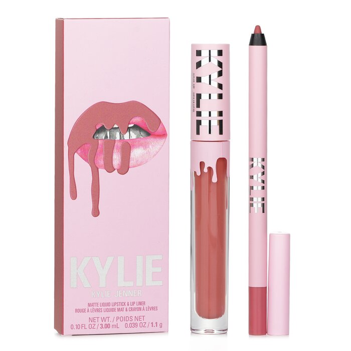 Matte Liquid Lipstick + Lip Liner 2pcs
