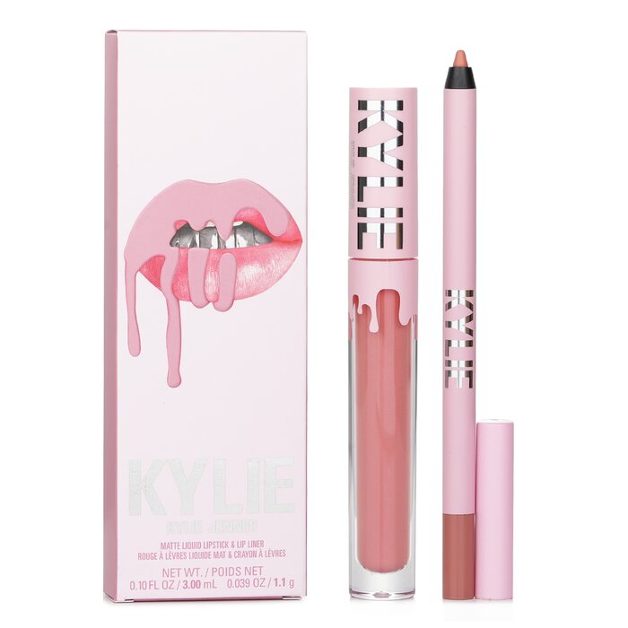 Matte Liquid Lipstick + Lip Liner 2pcs
