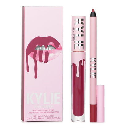 Matte Liquid Lipstick + Lip Liner 2pcs