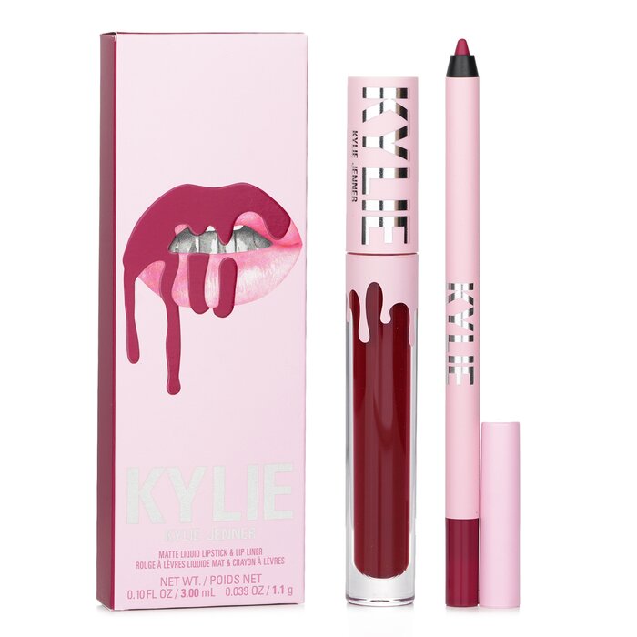 Matte Liquid Lipstick + Lip Liner 2pcs
