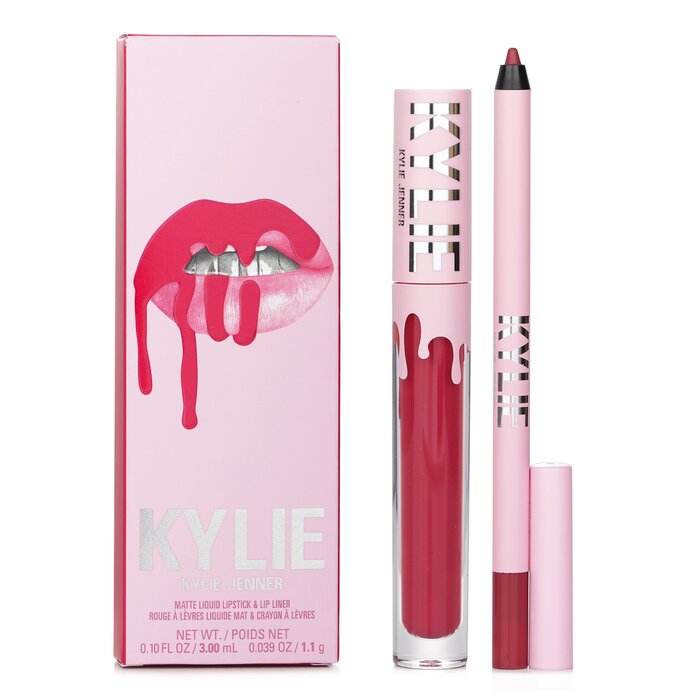 Matte Liquid Lipstick + Lip Liner 2pcs