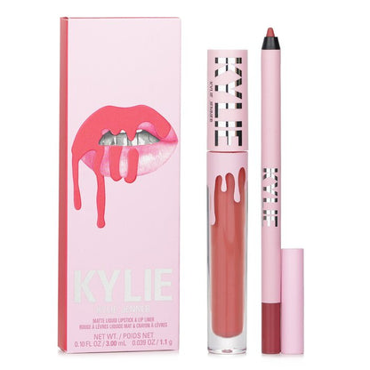 Matte Liquid Lipstick + Lip Liner 2pcs