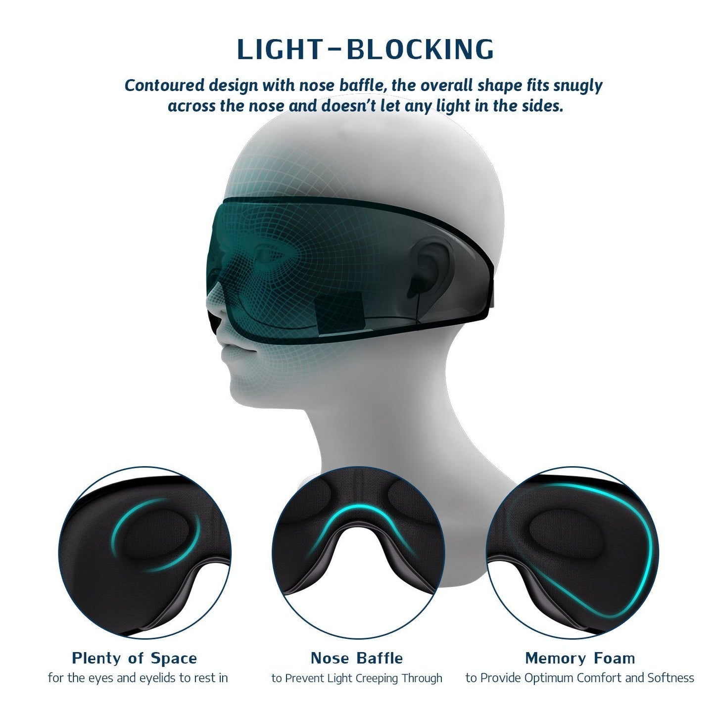 Wireless Sleep Mask Headphones