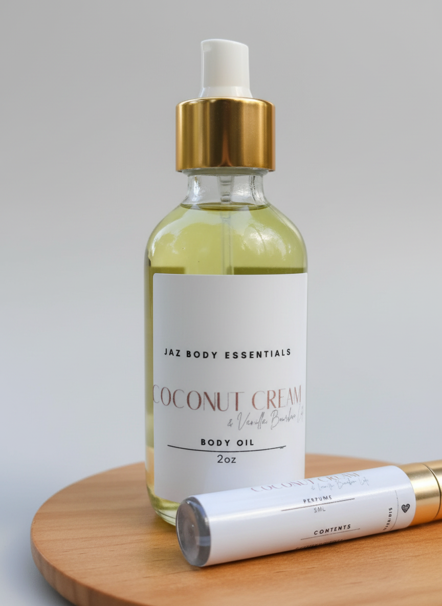 Body Oil & Perfume Set