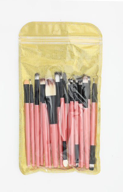Zaina Pink Makeup Brush Set | Complete Beauty Kit
