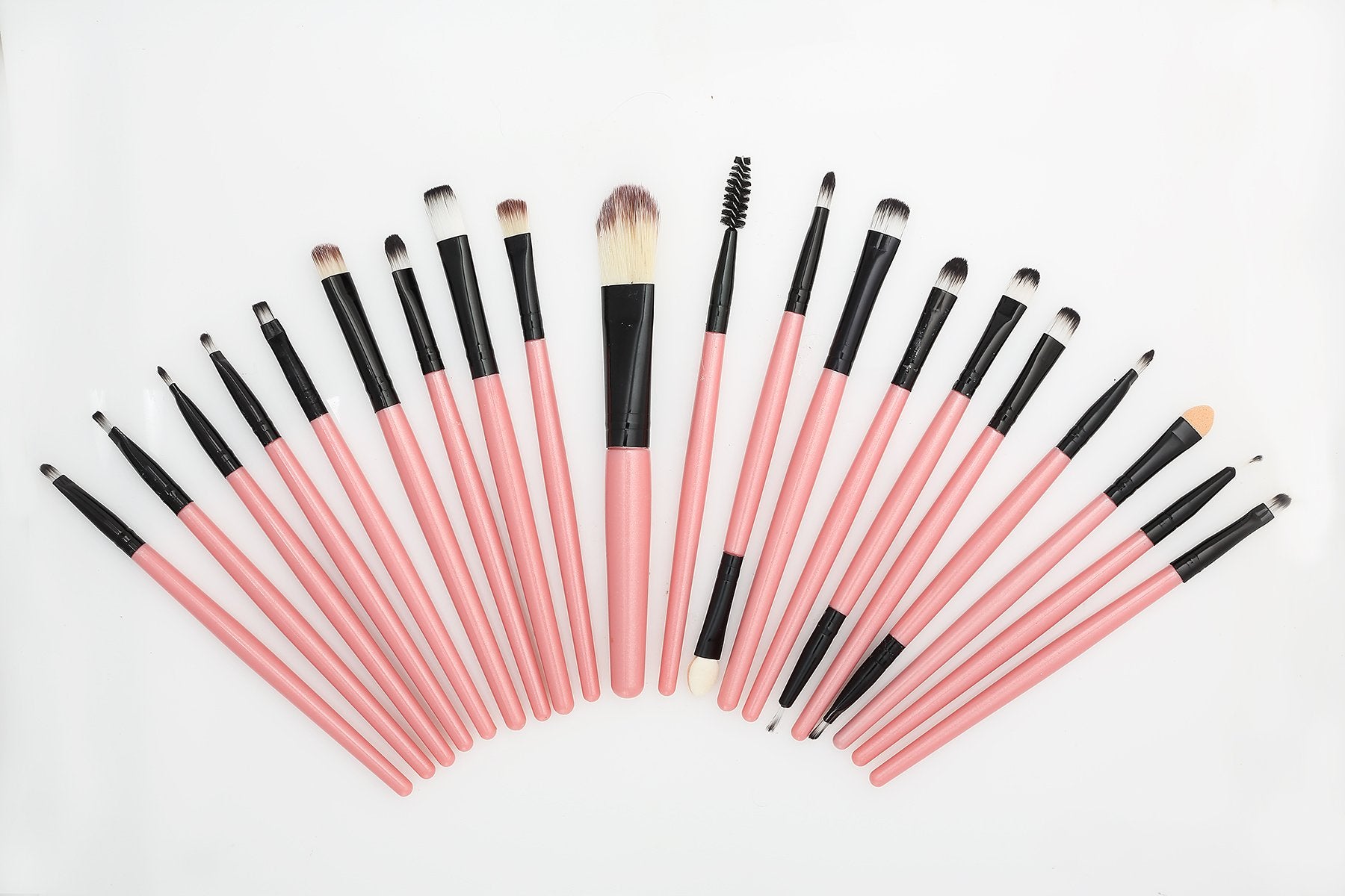 Zaina Pink Makeup Brush Set | Complete Beauty Kit