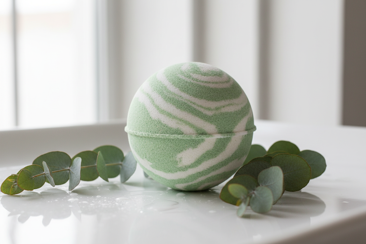 Relaxing Bath Bombs colorful bath soak