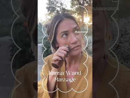 Kansa Wand Facial Tool for Radiant Skin