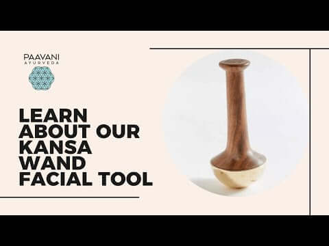 Kansa Wand Facial Tool for Radiant Skin